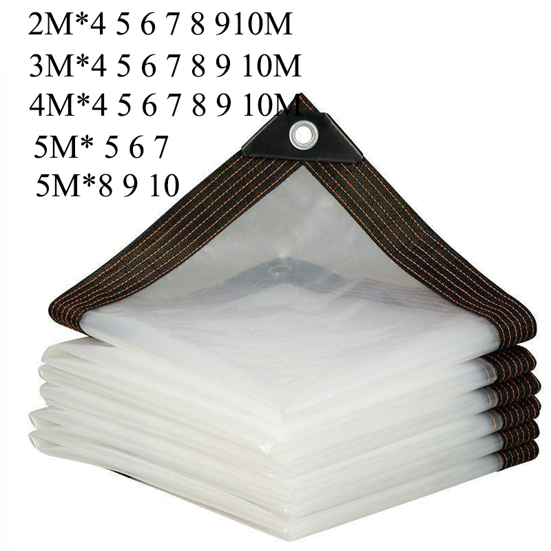 Sun Sail Shade - القماش المشمع الشفاف 2*3 4 5