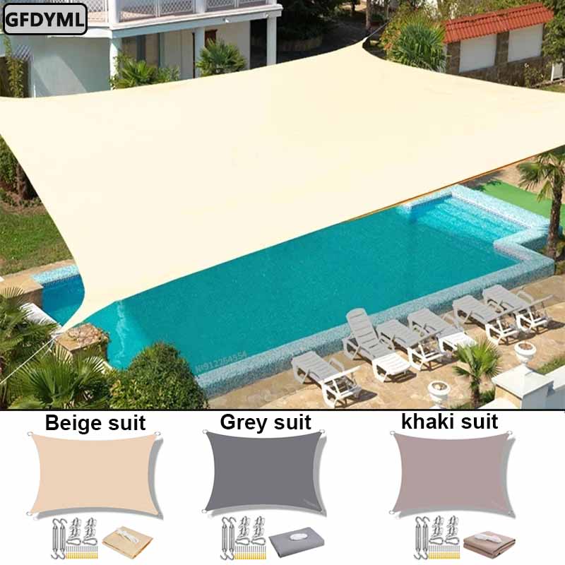 Sun Sail Shade - مقاوم للماء الشمس المأوى ظلة حماية