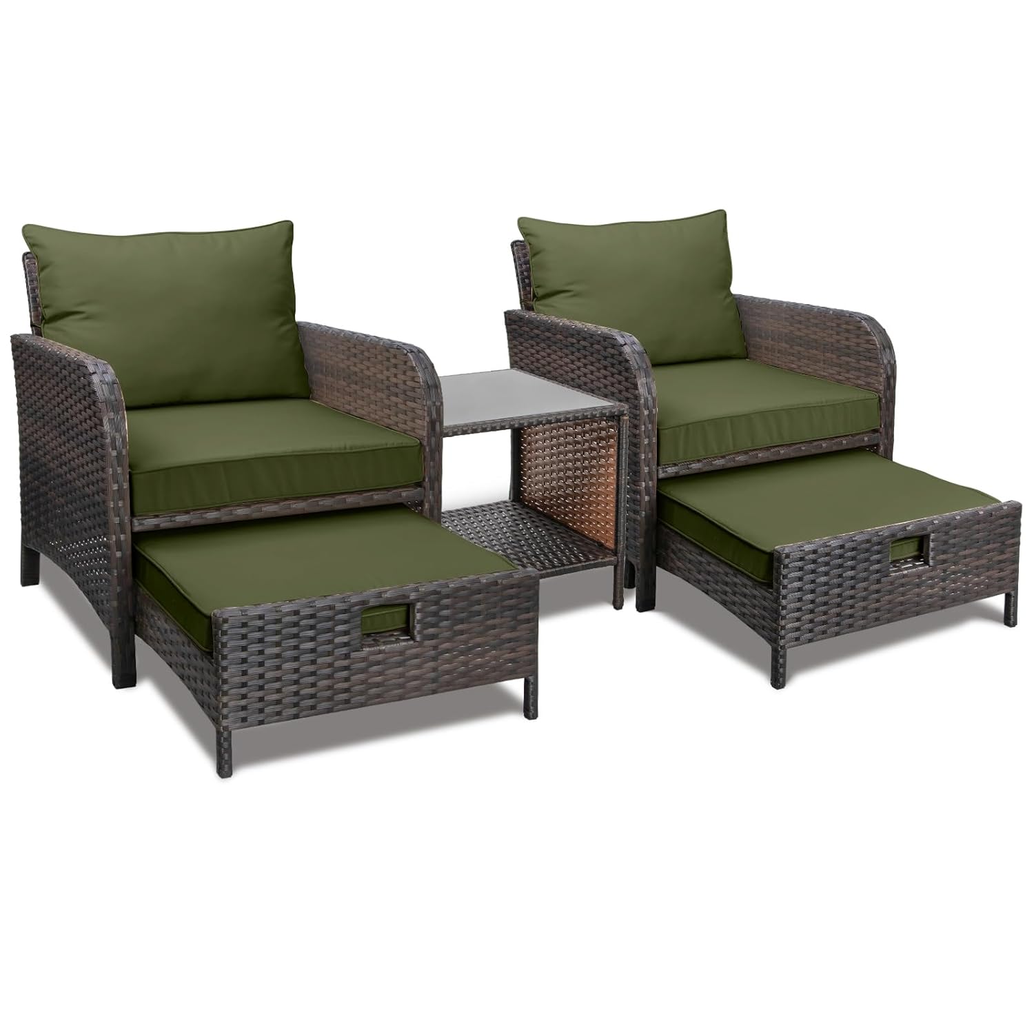 Outdoor Furniture Lounge Set - طقم أثاث خارجي من 5 قطع
