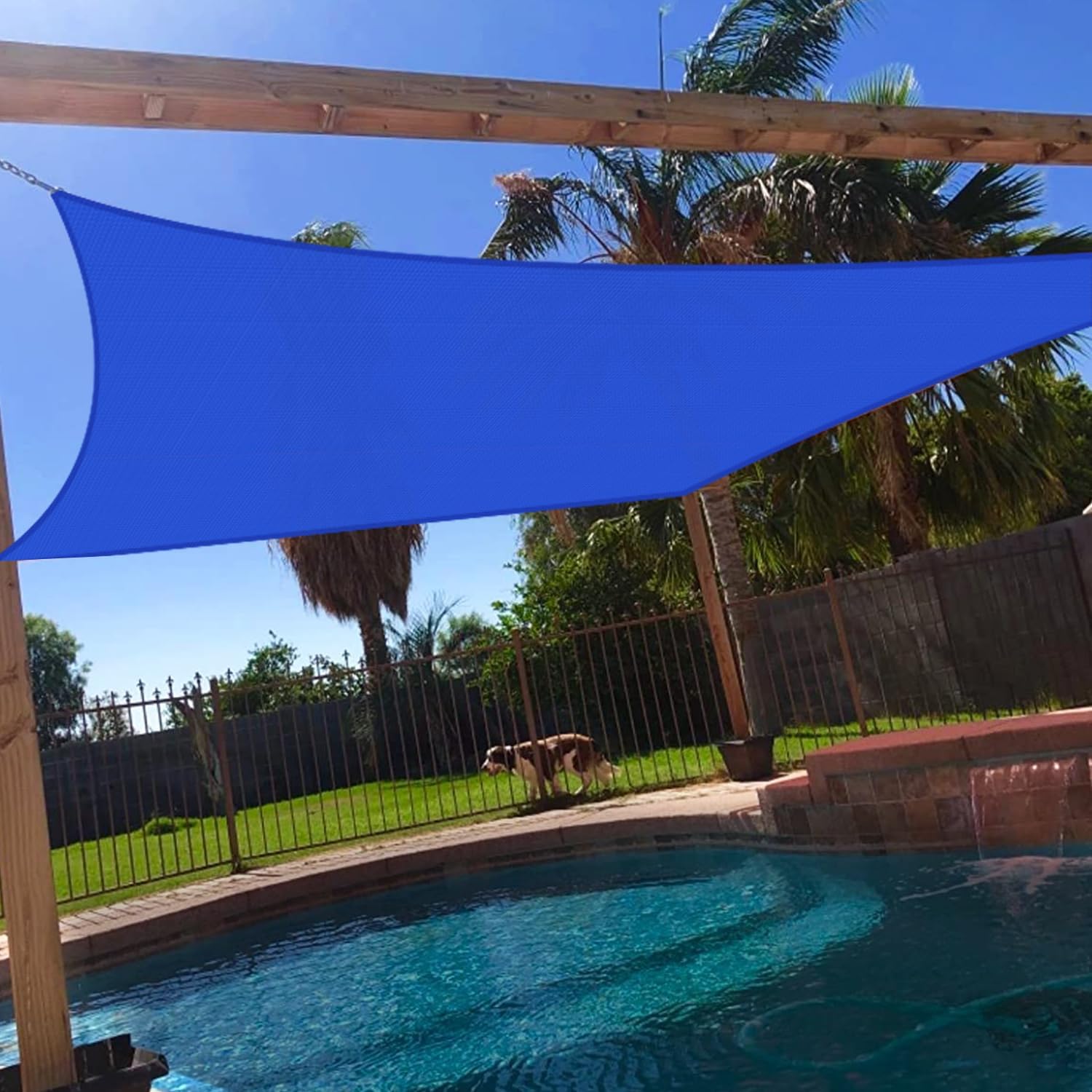 Outdoor Furniture Hdpe - مظلة شمسية مستطيلة الشكل 10' ×