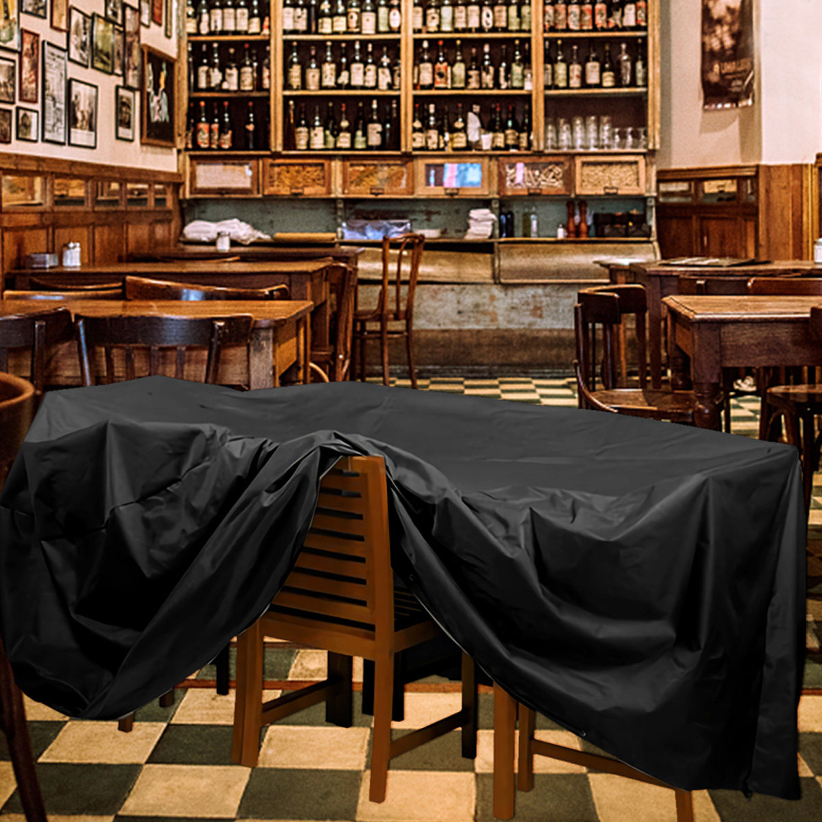 Outdoor Furniture Cover - غطاء أثاث مقاوم للماء 350×260×90 سم،
