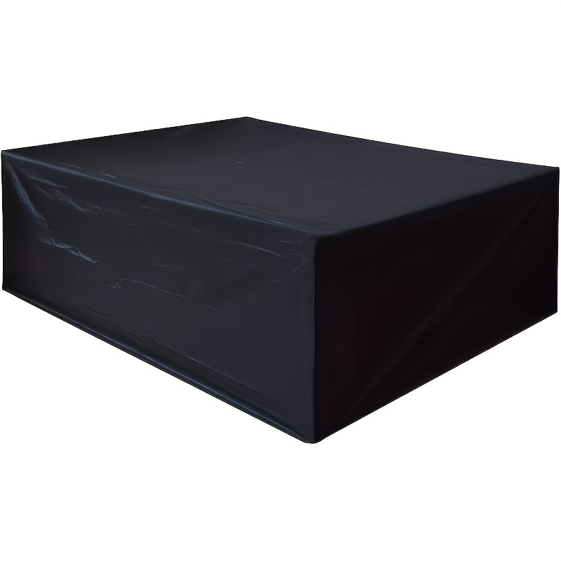 Outdoor Furniture Cover - غطاء أثاث خارجي أسود، غطاء طاولة