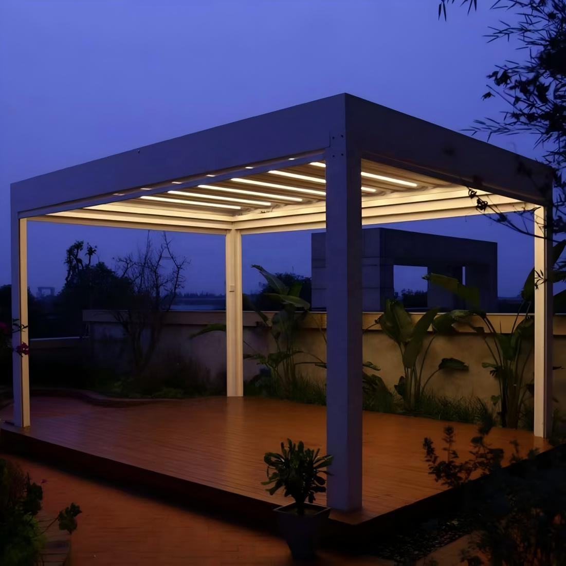 بيع مباشر من المصنع: بيرجولا م - مراجعة Outdoor Furniture Gazebo وسعره
