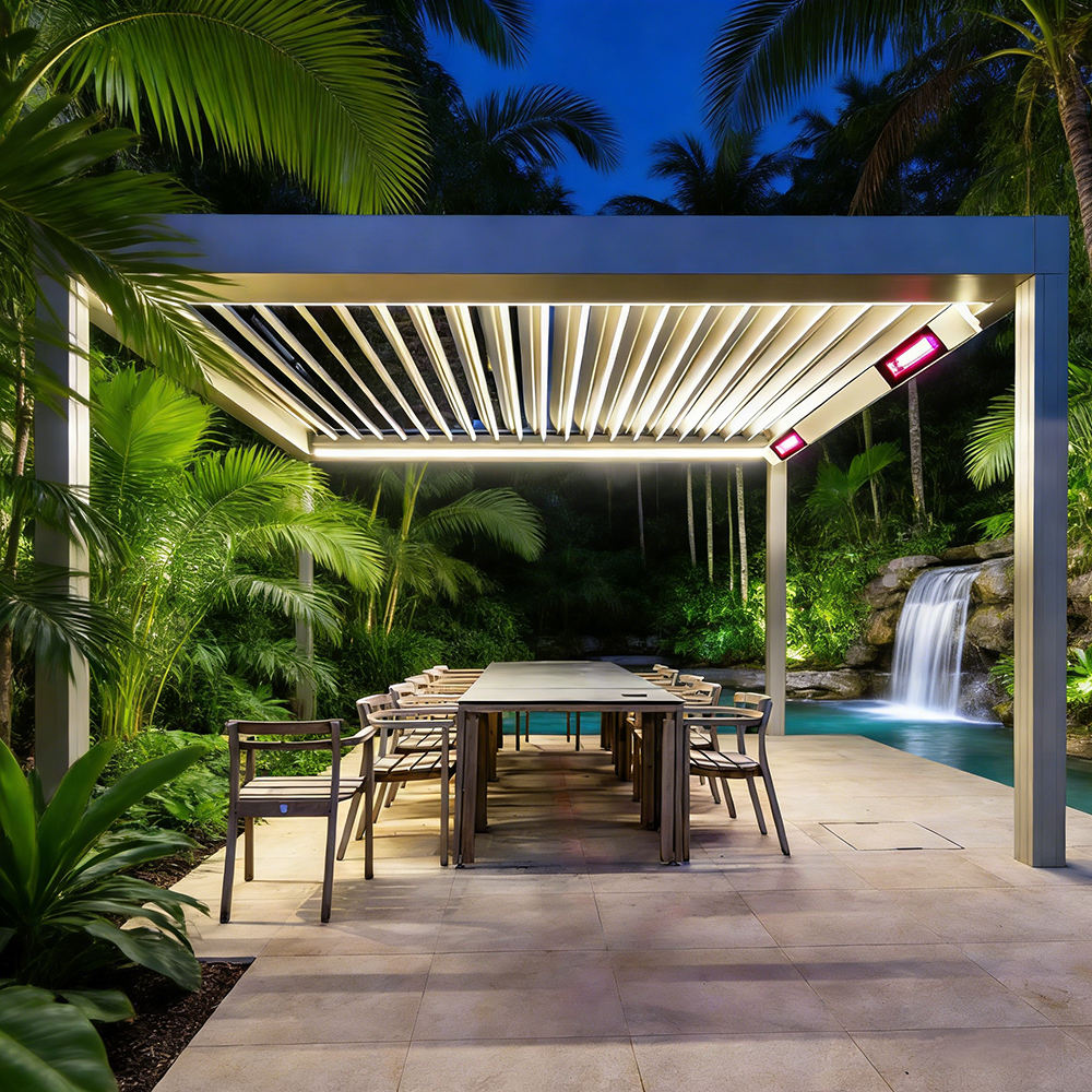 بيع مباشر من المصنع: بيرجولا م - مراجعة Outdoor Furniture Gazebo وسعره