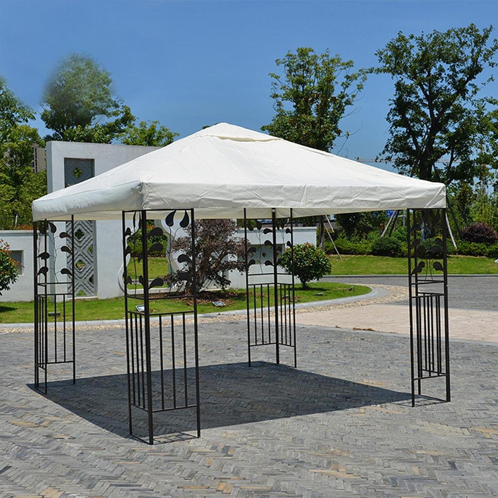 المظلة الغطاء العلوي مع تنفيس  - مراجعة Outdoor Furniture Gazebo وسعره