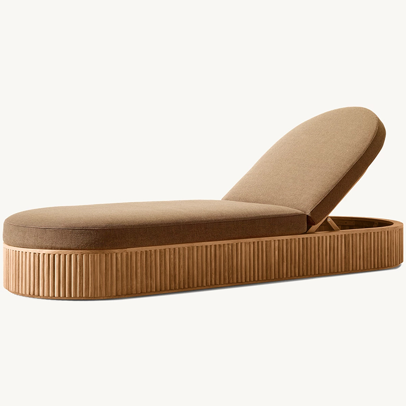 كراسي استلقاء خشبية عصرية قابل - مراجعة Outdoor Furniture Lounge Set وسعره
