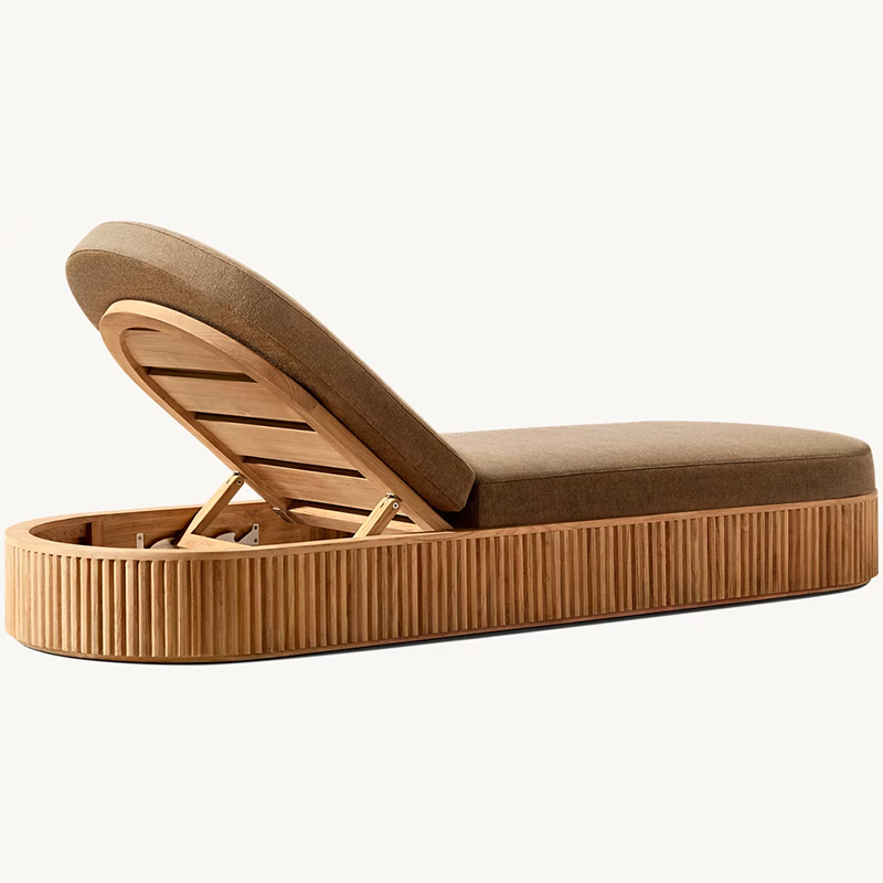 كراسي استلقاء خشبية عصرية قابل - مراجعة Outdoor Furniture Lounge Set وسعره