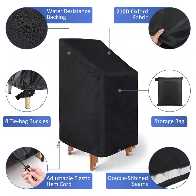 غطاء حماية من الغبار للكراسي ا - مراجعة Outdoor Furniture Cover وسعره