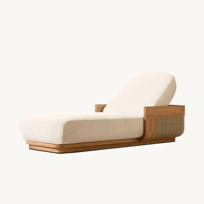 مجموعة كراسي استلقاء وسرير نها - مراجعة Outdoor Furniture Lounge Set وسعره
