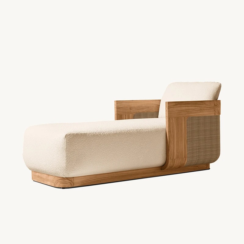 مجموعة كراسي استلقاء وسرير نها - مراجعة Outdoor Furniture Lounge Set وسعره