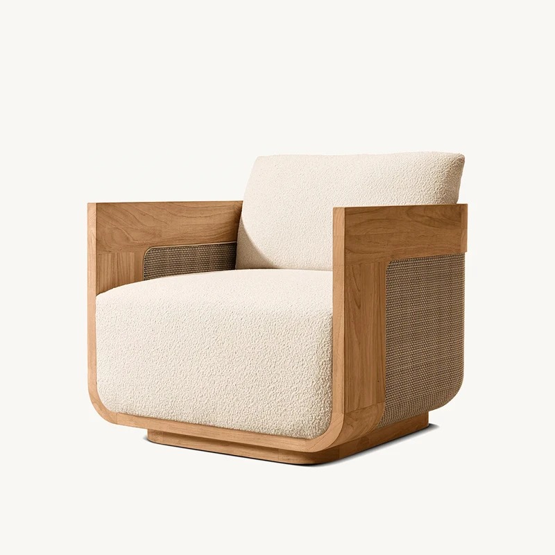 مجموعة كراسي استلقاء وسرير نها - مراجعة Outdoor Furniture Lounge Set وسعره