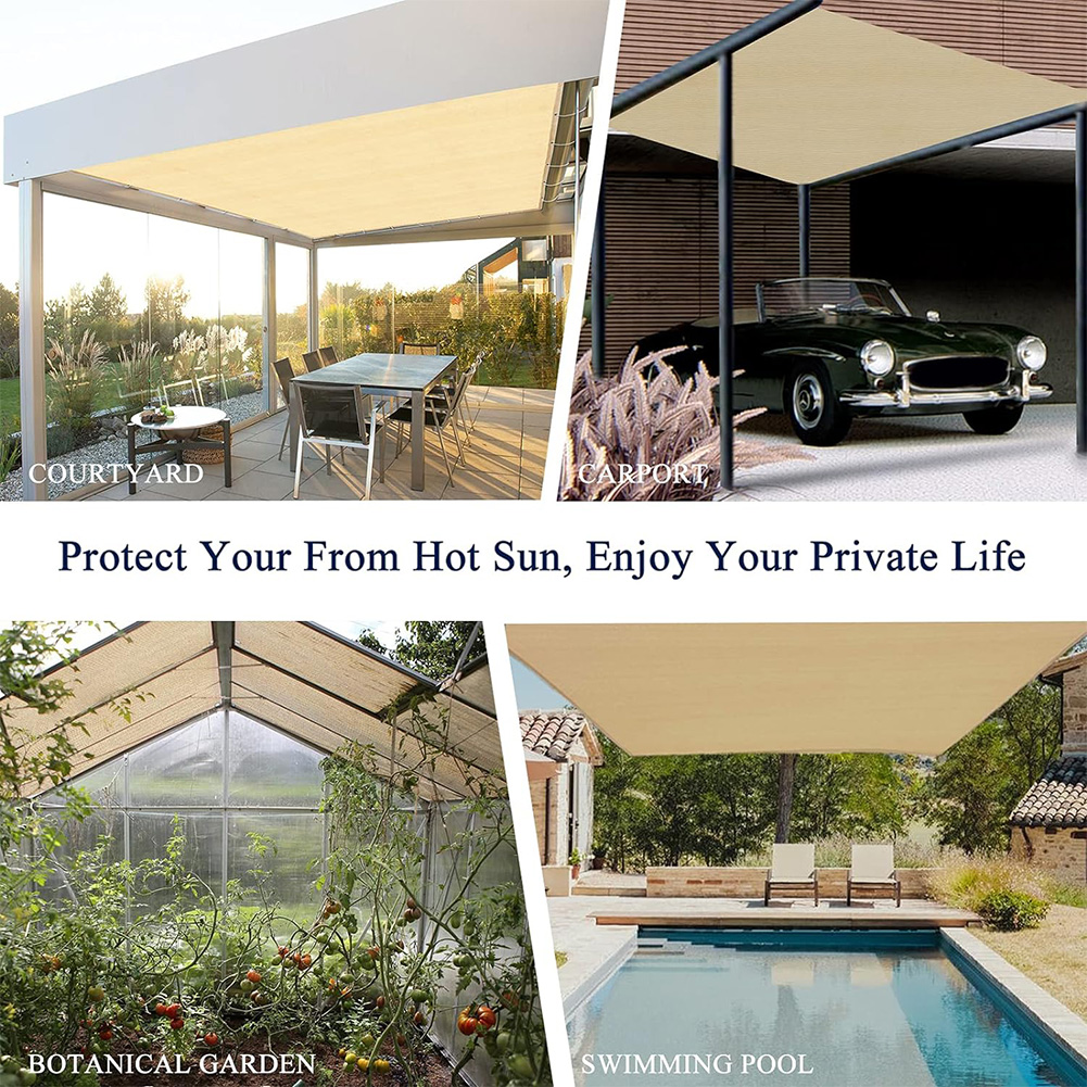 في الهواء الطلق مقاوم للماء ال - مراجعة Sun Sail Shade وسعره