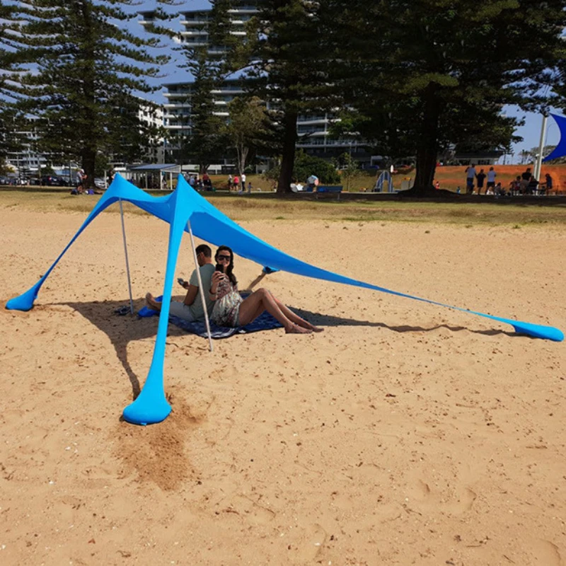 خيمة شاطئية خارجية للحماية من  - مراجعة Sun Sail Shade وسعره
