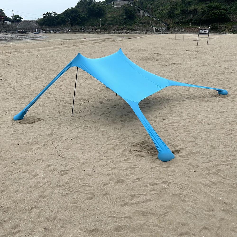 خيمة شاطئية خارجية للحماية من  - مراجعة Sun Sail Shade وسعره