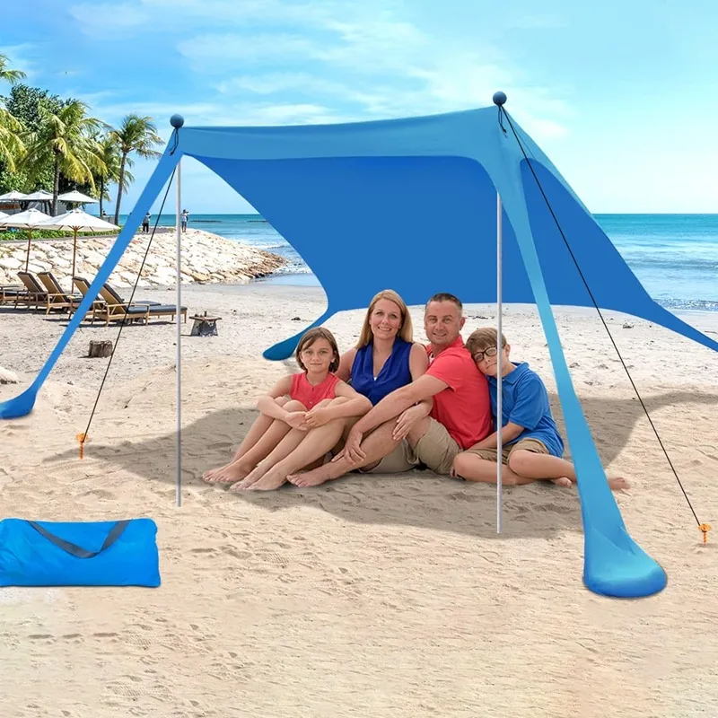 خيمة شاطئية خارجية للحماية من  - مراجعة Sun Sail Shade وسعره