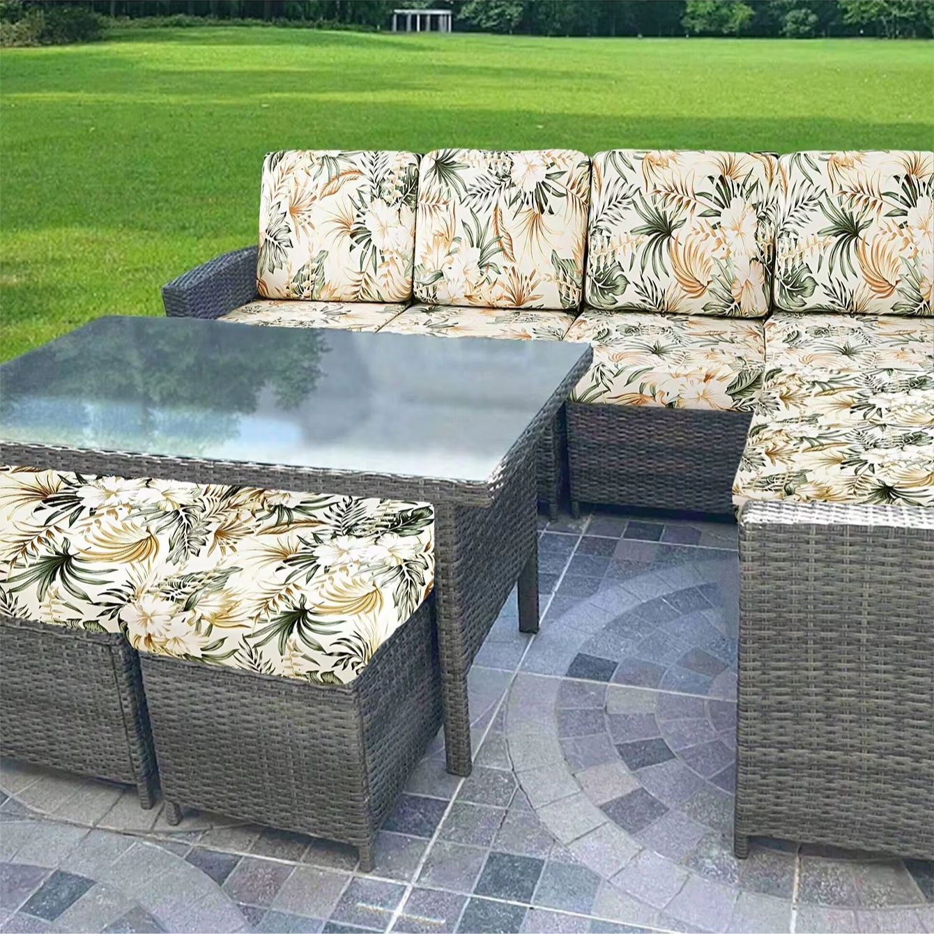 أغطية وسائد الأريكة الخارجية ب - مراجعة Outdoor Furniture No Cushions وسعره