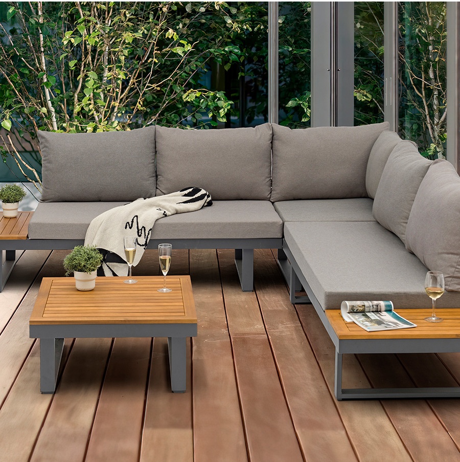 أريكة حدائق عالية الجودة من ال - مراجعة Outdoor Furniture Types وسعره