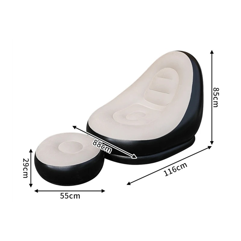 أريكة استرخاء قابلة للنفخ، كرس - مراجعة Outdoor Furniture Lounge Set وسعره