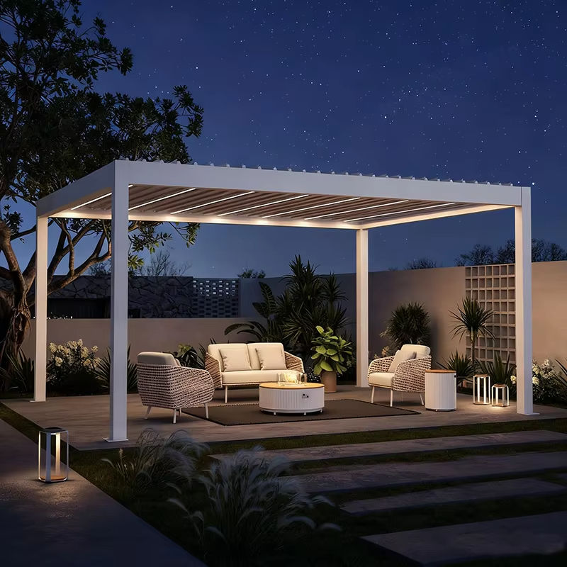 جازيبو حديقة مستطيل الشكل للاس - مراجعة Outdoor Furniture Gazebo وسعره