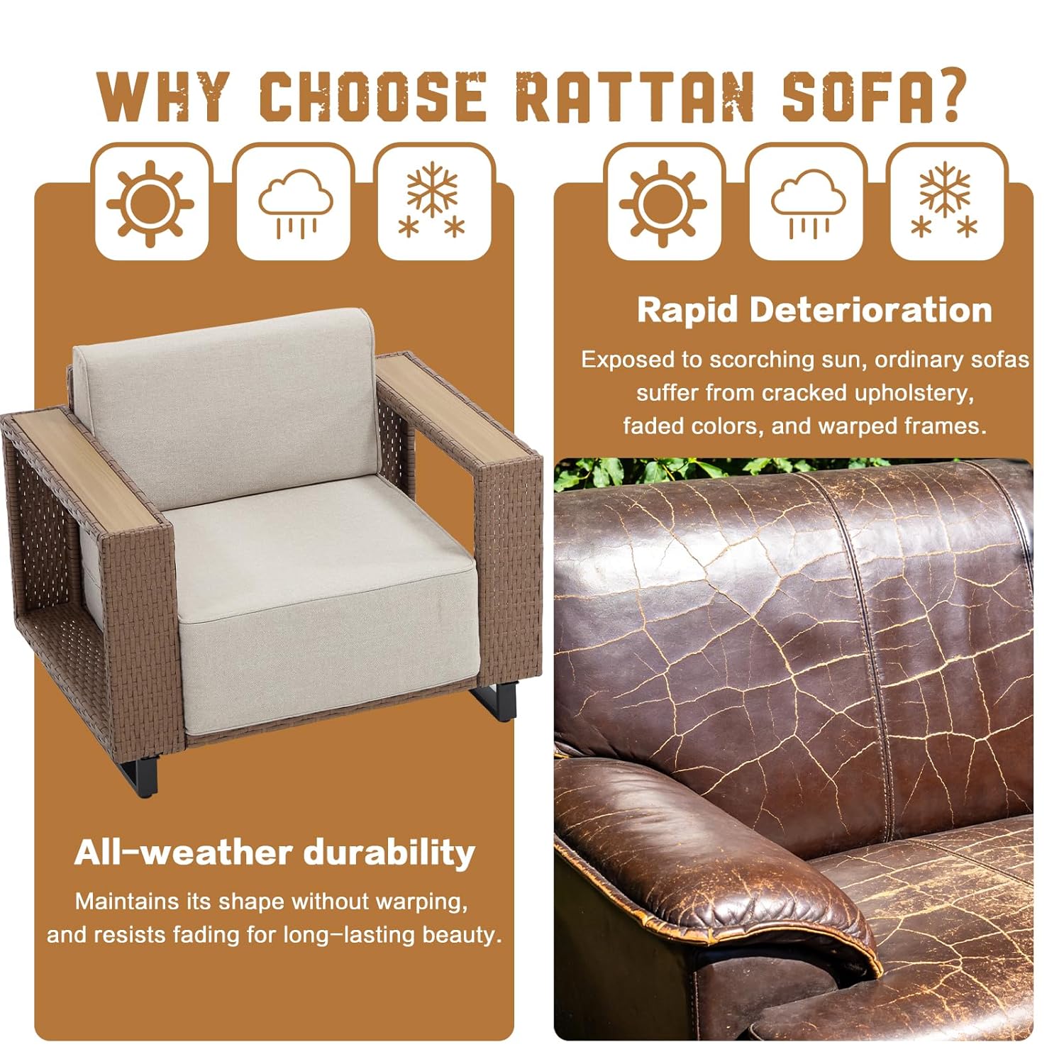 طقم أثاث خارجي مكون من 7 قطع،  - مراجعة Outdoor Furniture Lounge Set وسعره