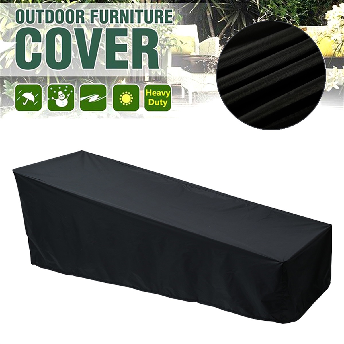 في الهواء الطلق حديقة غطاء الس - مراجعة Outdoor Furniture Lounge Set وسعره