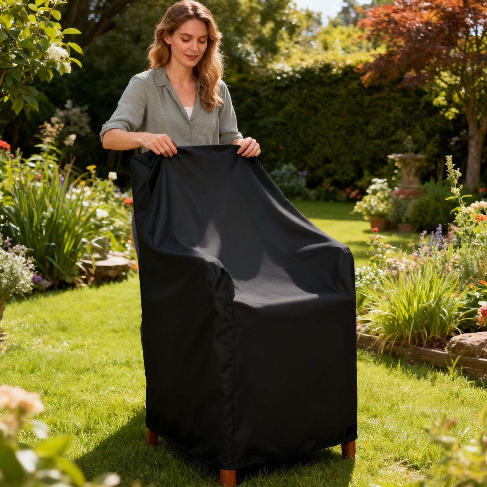 غطاء كرسي الحديقة شديد التحمل  - مراجعة Outdoor Furniture Cover وسعره