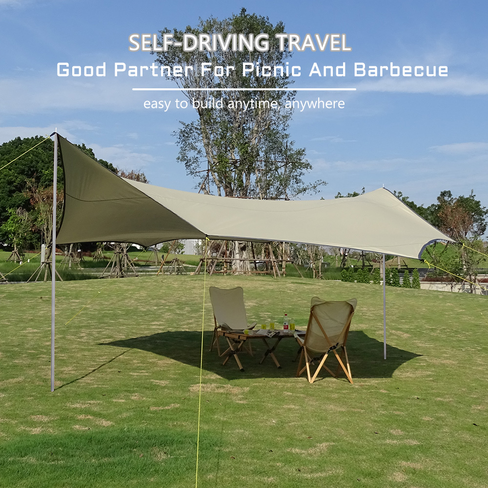 مثمن 5.1x5.1 متر قماش القنب ال - مراجعة Sun Sail Shade وسعره