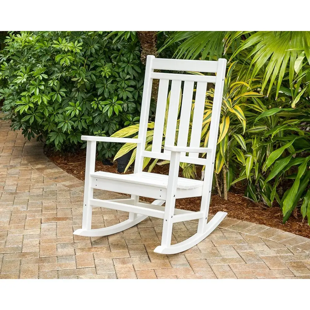 كرسي هزاز كلاسيكي للشرفة الخار - مراجعة Outdoor Furniture Hdpe وسعره