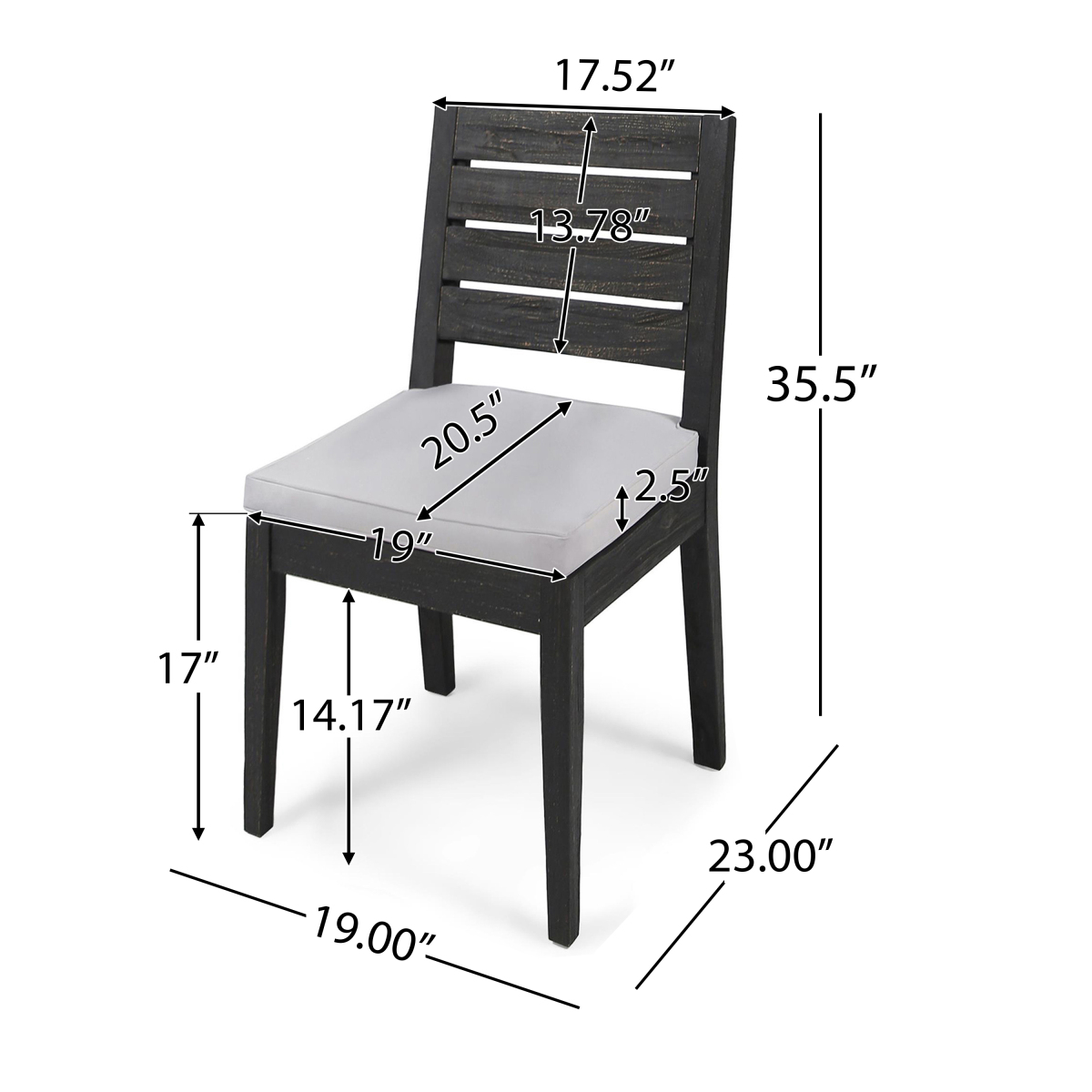 كروستوفر نايت هوم ®   كرسي طعا - مراجعة Outdoor Furniture No Cushions وسعره