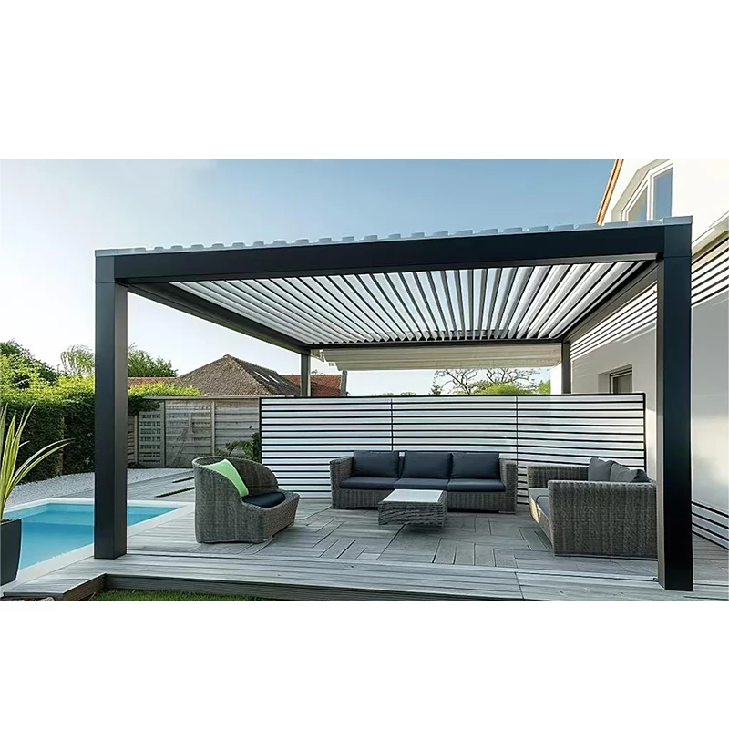 #   مظلة حديقة قابلة للسحب 6×6 - مراجعة Outdoor Furniture Gazebo وسعره